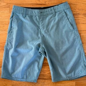 O’Neill Hybrid Sea Foam Green Shorts Size 26